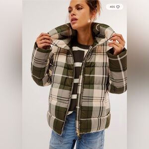 Barbour Tartan Germaine Quilted Coat